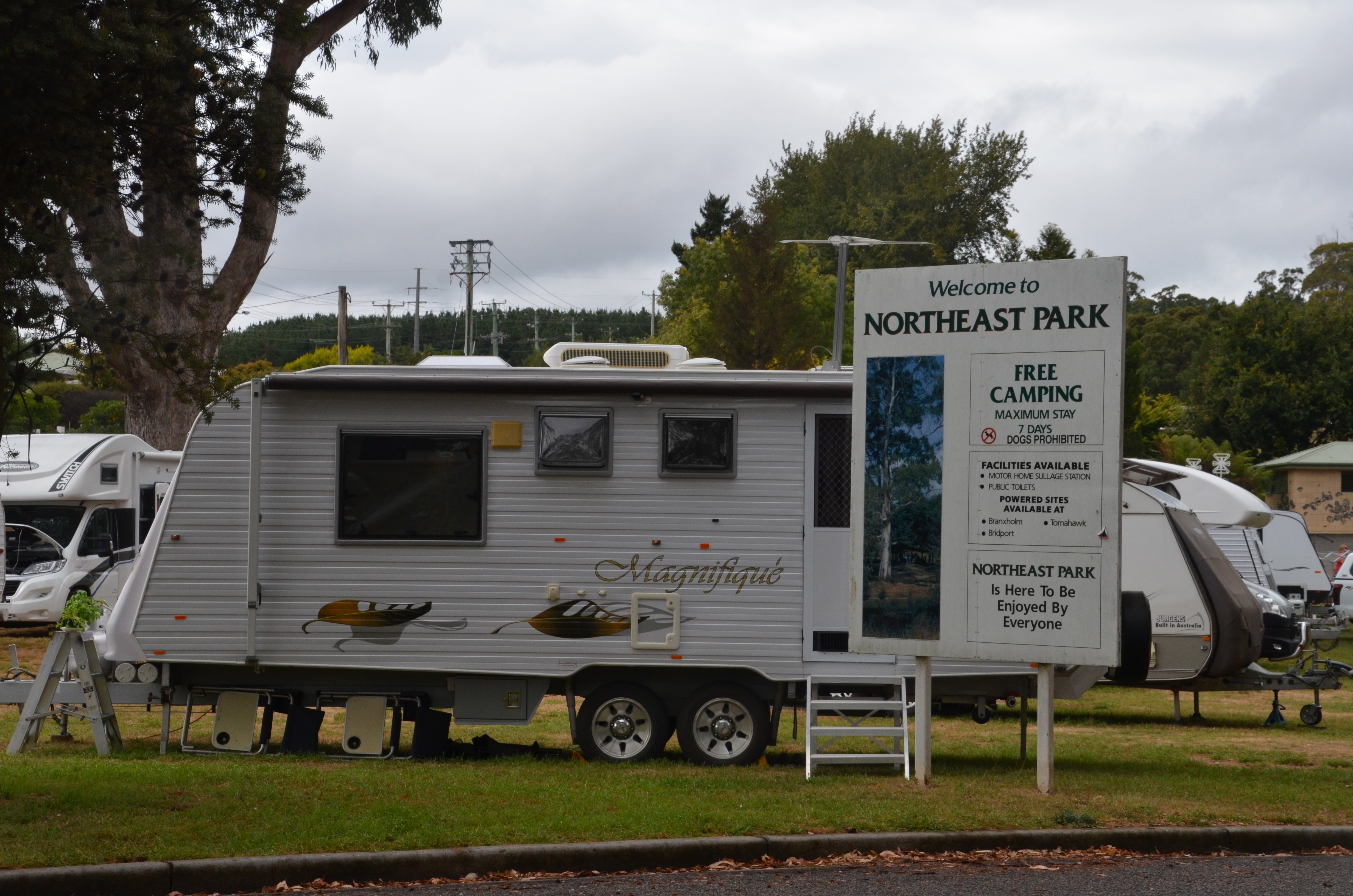 caravan park scottsdale northeast park